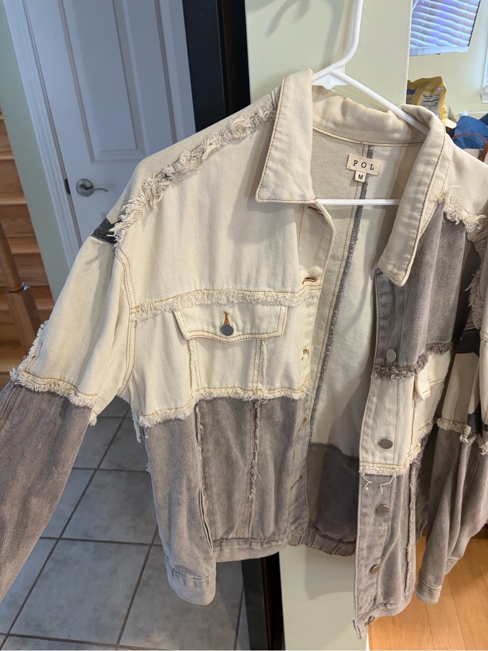 Patchwork denim jacket - Picture 4 of 5
